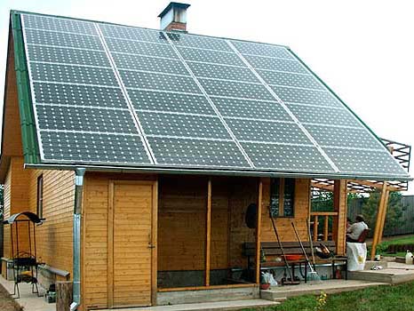 Автономный дом | Солнечные батареи. Ветрогенераторы